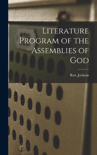 Cover image for Literature Program of the Assemblies of God