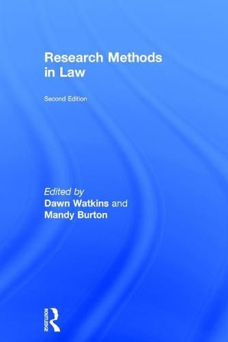 Cover image for Research Methods in Law