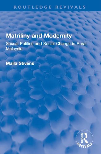 Cover image for Matriliny and Modernity