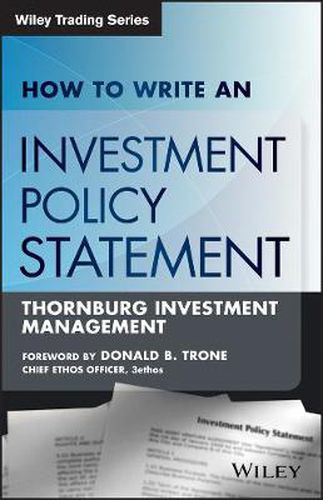 Cover image for How to Write an Investment Policy Statement