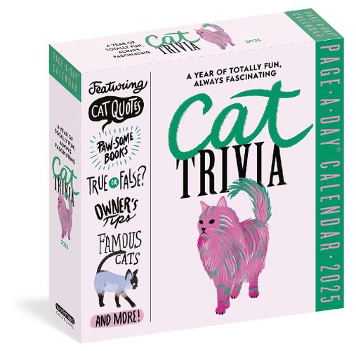 Cat Trivia Page-A-Day (R) Calendar 2025