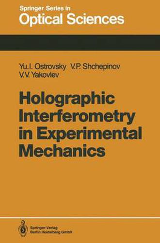 Cover image for Holographic Interferometry in Experimental Mechanics