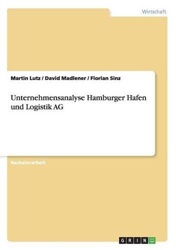 Cover image for Unternehmensanalyse Hamburger Hafen Und Logistik AG