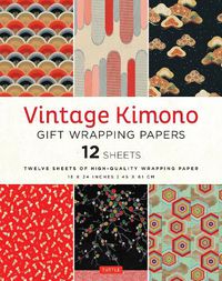 Cover image for Vintage Kimono Gift Wrapping Papers - 12 sheets