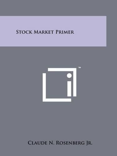 Cover image for Stock Market Primer