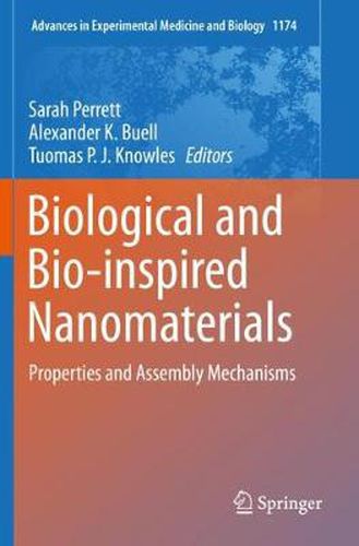 Cover image for Biological and Bio-inspired Nanomaterials: Properties and Assembly Mechanisms
