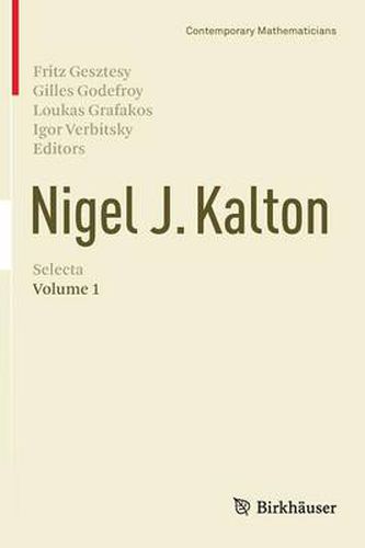 Cover image for Nigel J. Kalton Selecta: Volume 1