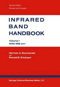 Cover image for Infrared Band Handbook: Volume 1 4240-999 cm-1 / Volume 2 999-29 cm-1