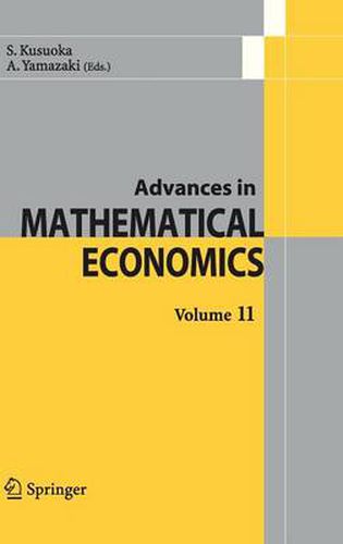 Cover image for Advances in Mathematical Economics Volume 11