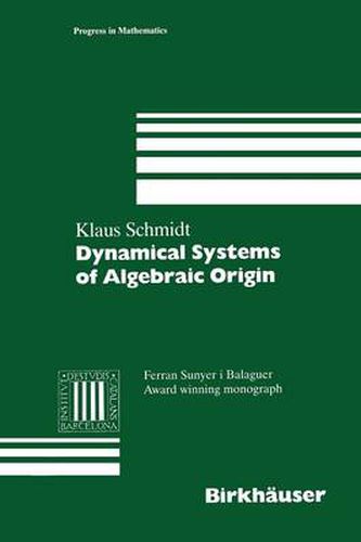 Cover image for Dynamical Systems of Algebraic Origin