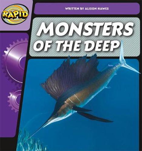Cover image for Rapid Phonics Step 2: Monsters of the Deep (Non-fiction)