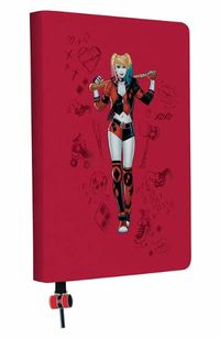 Cover image for DC: Harley Quinn Journal with Ribbon Charm