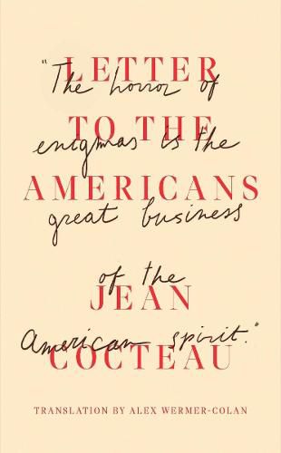 Cover image for Letter to the Americans