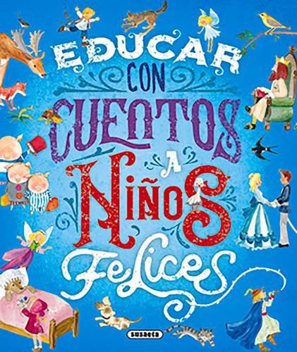 Cover image for Educar Con Cuentos a Ninos Felices