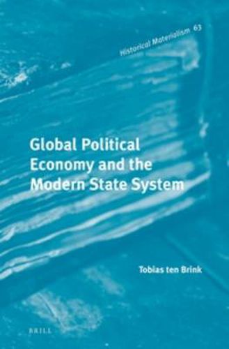 Cover image for Global Political Economy and the Modern State System