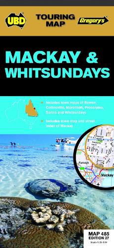 Mackay & Whitsundays Map 485 27th ed