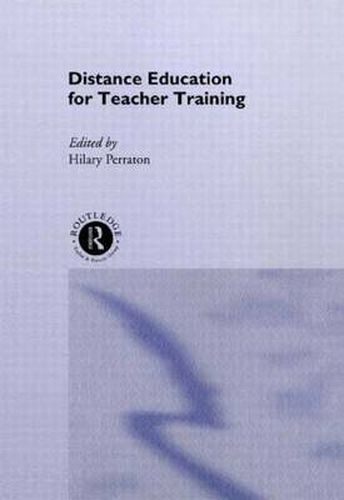 Cover image for Distance Education for Teacher Training