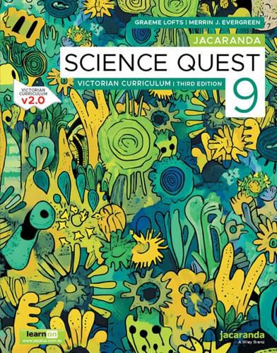 Cover image for Jacaranda Science Quest 9 Victorian Curriculum, 3e learnON and Print