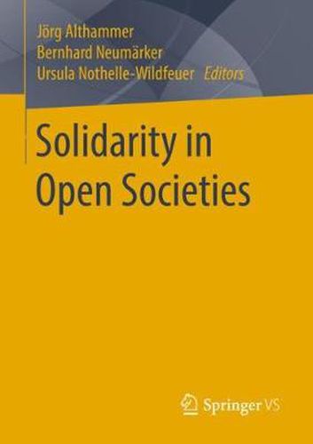 Cover image for Solidarity in Open Societies