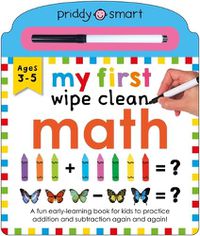 Cover image for My First Wipe Clean: Math