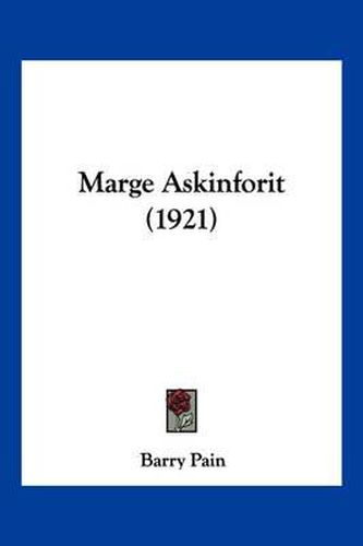 Cover image for Marge Askinforit (1921)