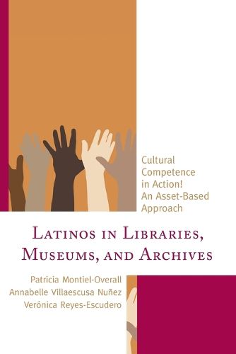 Cover image for Latinos in Libraries, Museums, and Archives: Cultural Competence in Action! An Asset-Based Approach