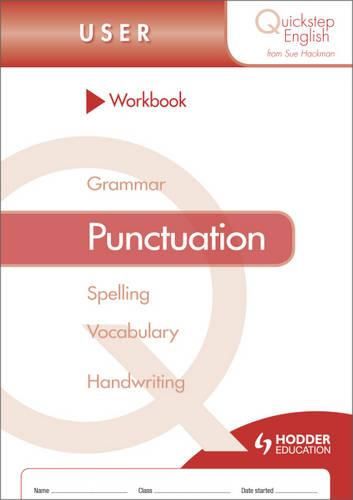 Cover image for Quickstep English Workbook Punctuation User Stage