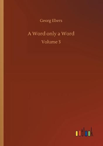 Cover image for A Word only a Word