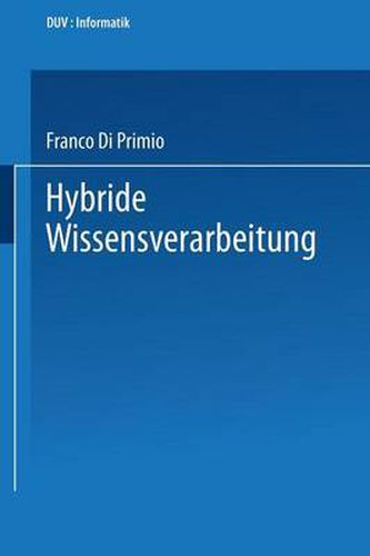 Cover image for Hybride Wissensverarbeitung