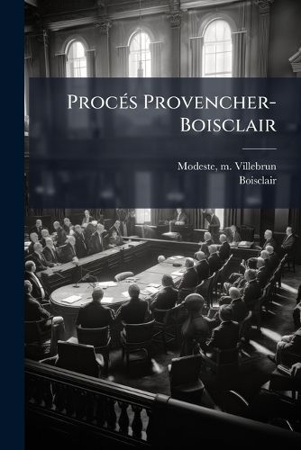 Cover image for Proc S Provencher-Boisclair