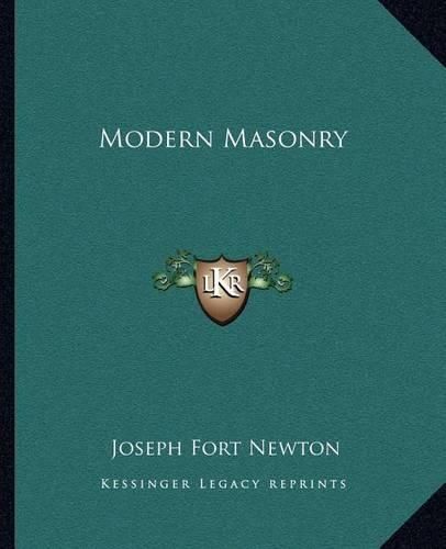 Modern Masonry