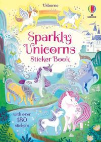 Cover image for Sparkly Unicorns Sticker Book