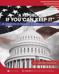 Cover image for A Republic, If You Can Keep It