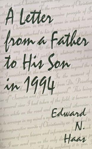 Cover image for A Letter from a Father to His Son in 1994