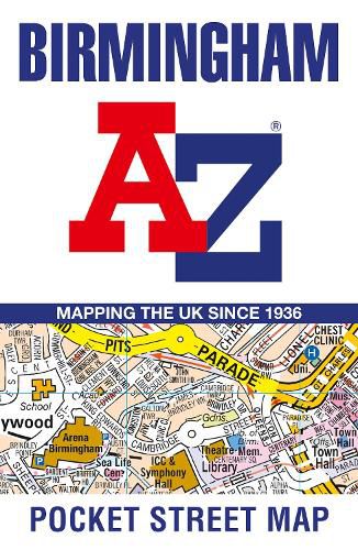 Cover image for Birmingham A-Z Pocket Street Map