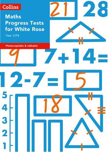 Cover image for Year 3/P4 Maths Progress Tests for White Rose