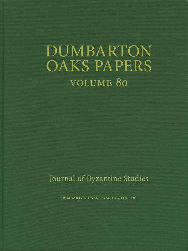 Cover image for Dumbarton Oaks Papers, 80