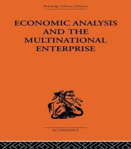 Economic Analysis and Multinational Enterprise