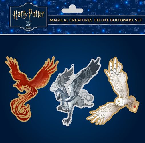Cover image for Harry Potter: Magical Creatures Deluxe Bookmark Set (Set of 3)