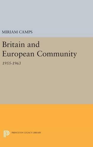 Cover image for Britain and European Community