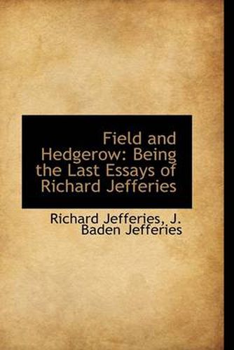 Cover image for Field and Hedgerow