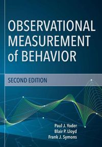 Cover image for Observational Measurement of Behavior