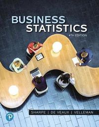 Cover image for Business Statistics Plus Mylab Statistics with Pearson Etext -- 24 Month Access Card Package