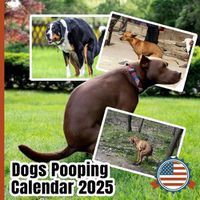 Cover image for Pooping Dogs Calendar 2025