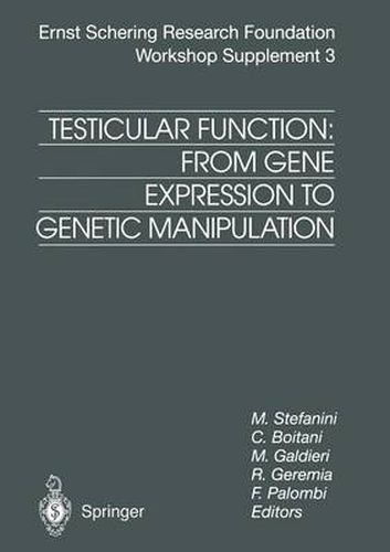 Cover image for Testicular Function: From Gene Expression to Genetic Manipulation