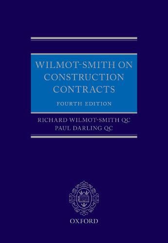 Cover image for Wilmot-Smith on Construction Contracts