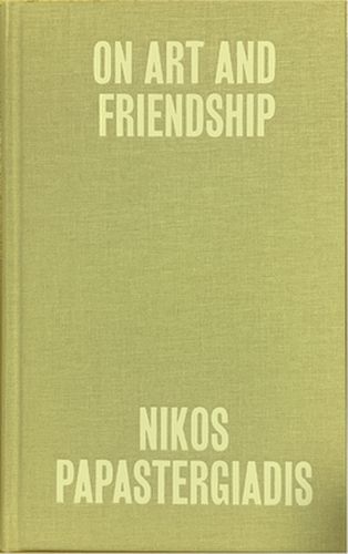 Cover image for On Art And Friendship