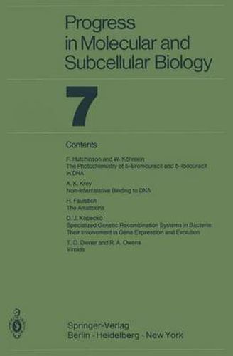 Progress In Molecular and Subcellular Biology