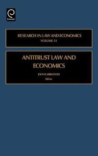 Cover image for Antitrust Law and Economics
