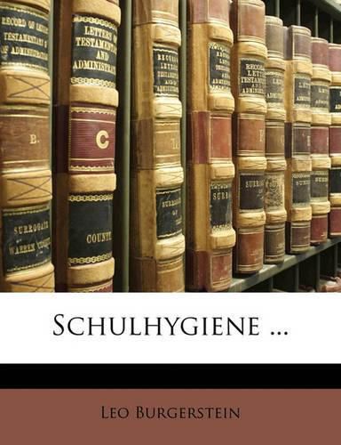 Cover image for Schulhygiene ...